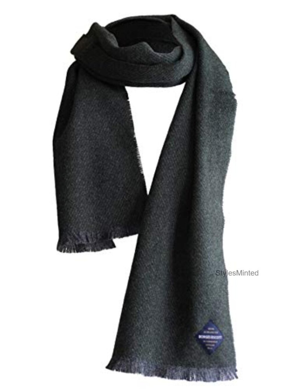 Irish Lambswool Scarf 100% Wool Hand Wash Long Wide Warm